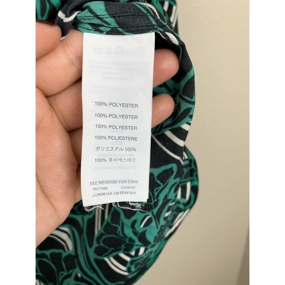 J. Crew Retro Floral Popover Top - Picture 5 of 6